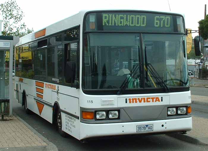 Invicta Dennis Dart SLF Volgren 115